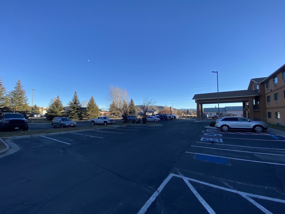 RV or truck parking