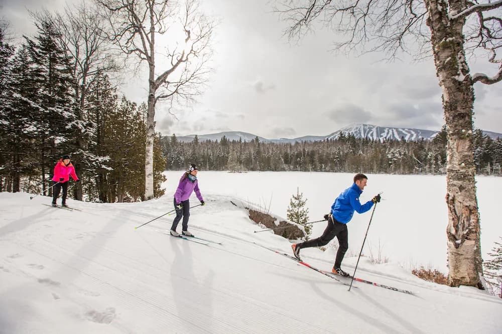 Skiing