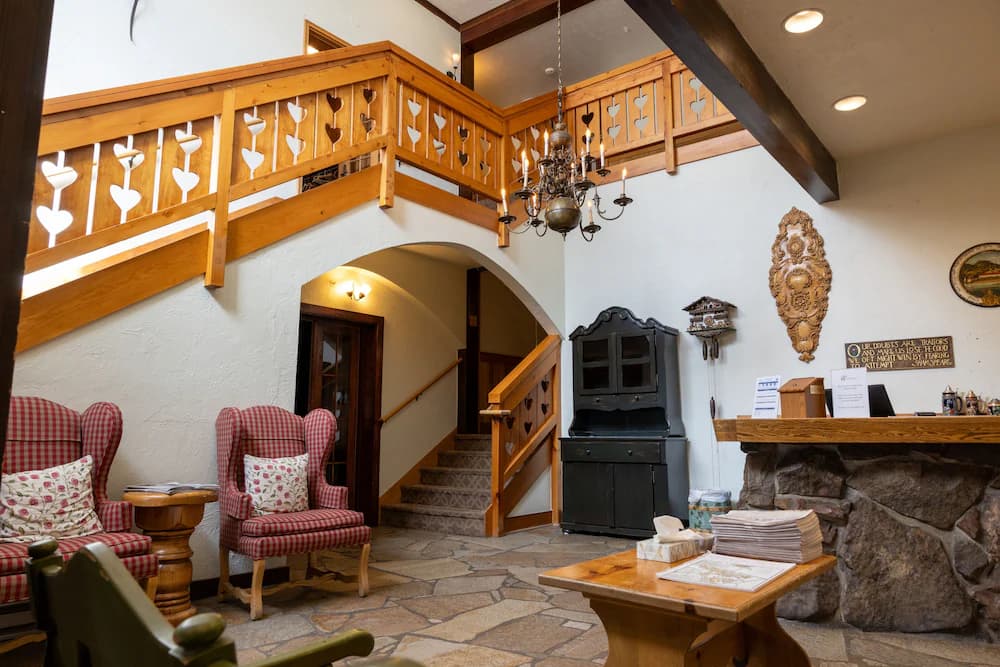 Interior entrance