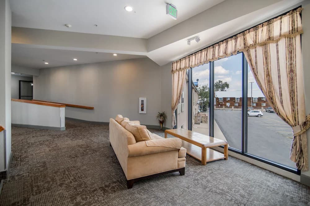 Lobby sitting area