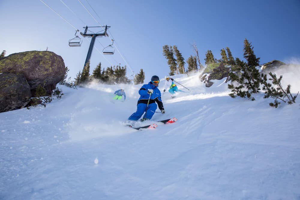 Skiing