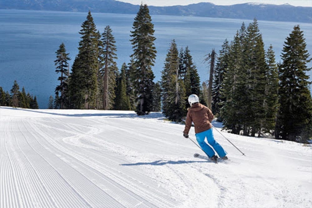 Skiing