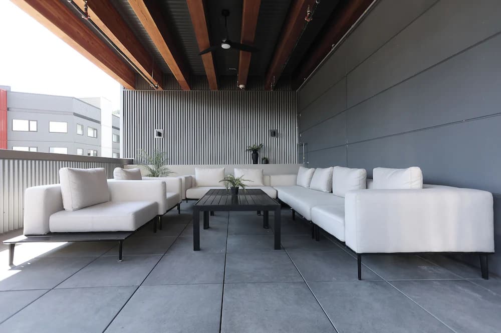 Rooftop terrace