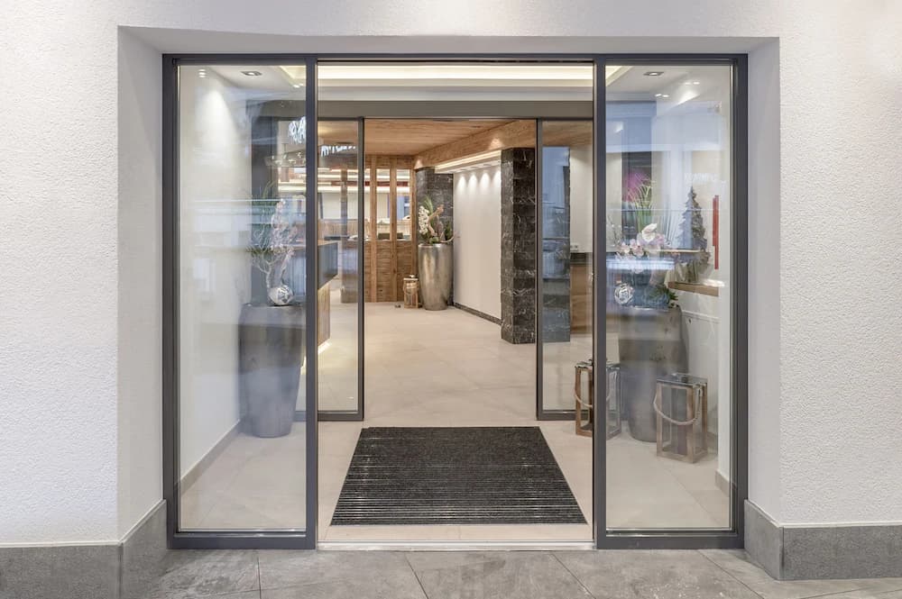 Interior entrance