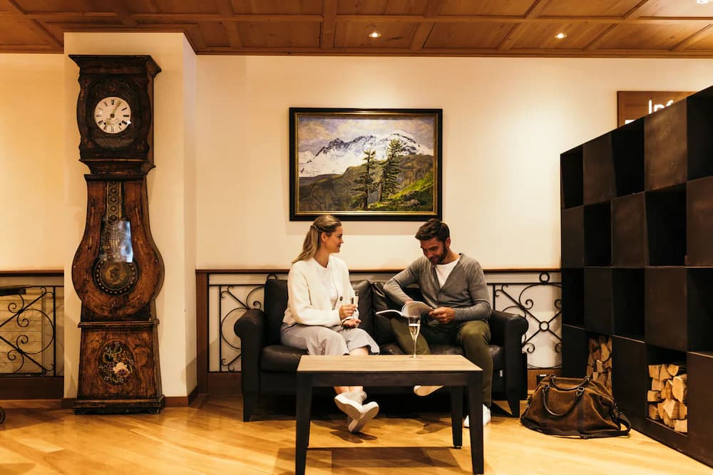 Lobby sitting area