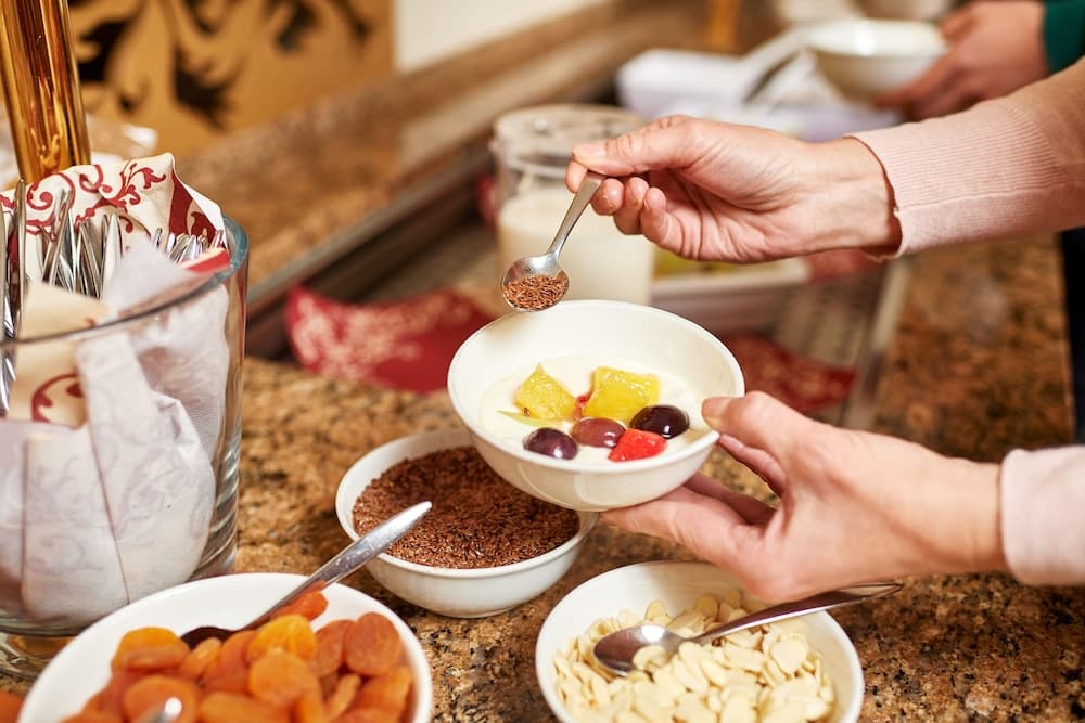 Breakfast buffet