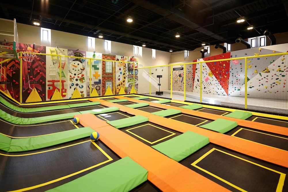 Rock climbing wall - indoor