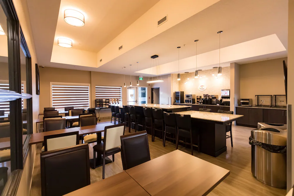 Breakfast area