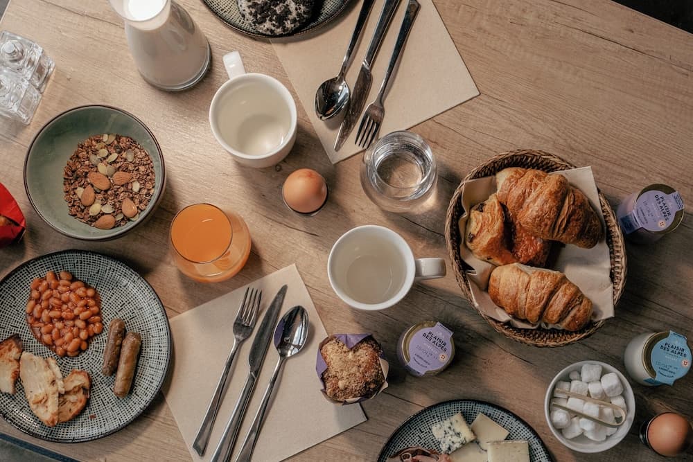 Breakfast buffet