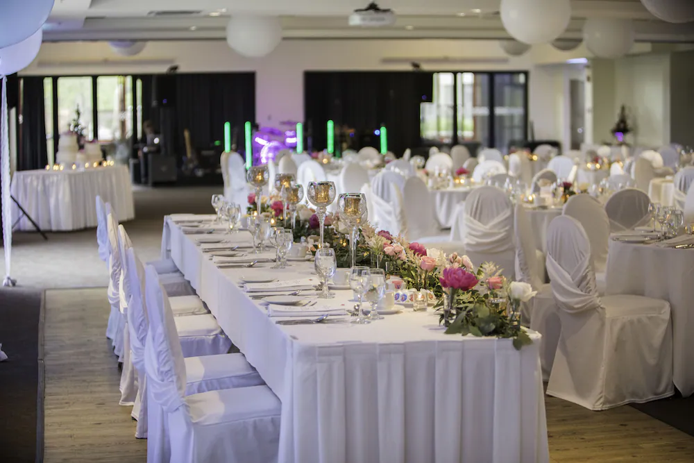 Indoor wedding