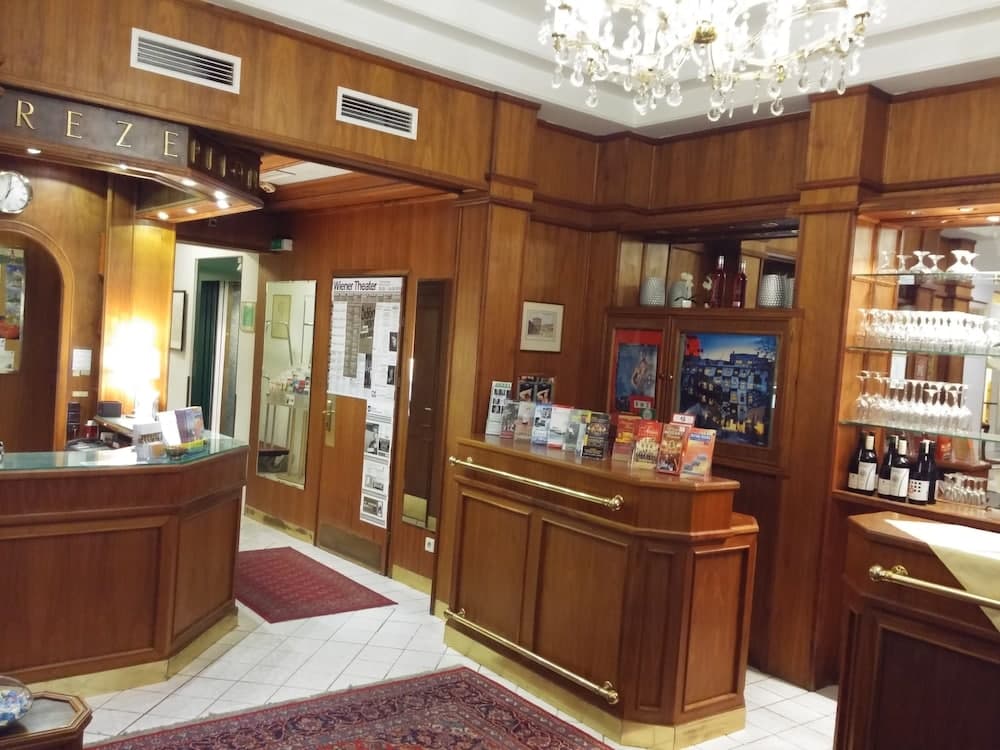 Interior entrance