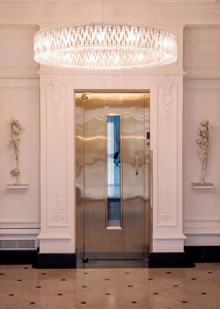 Interior entrance