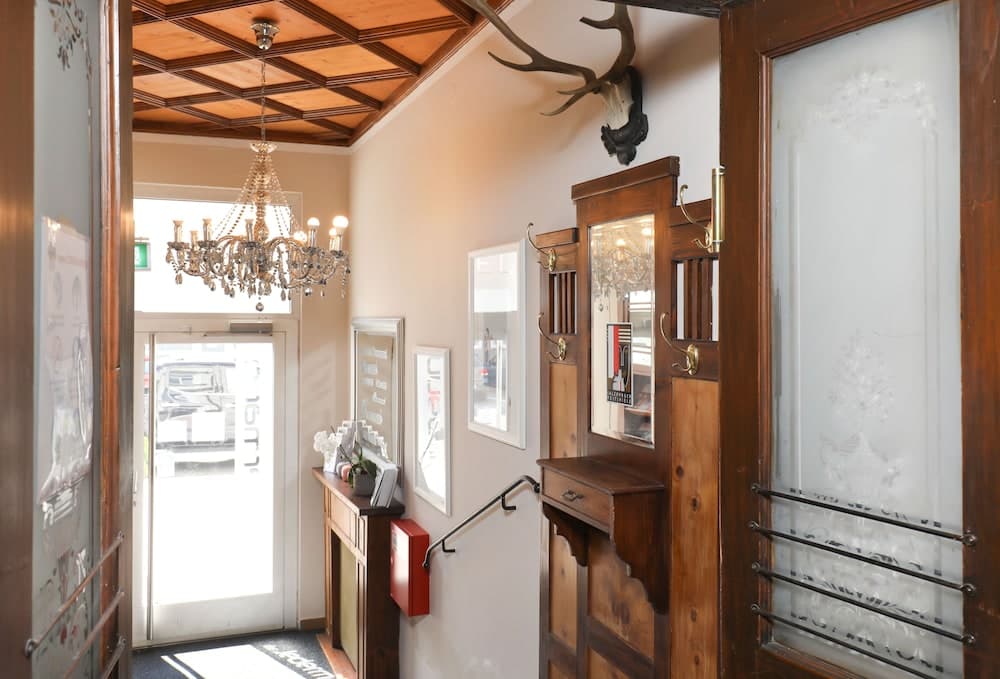 Interior entrance