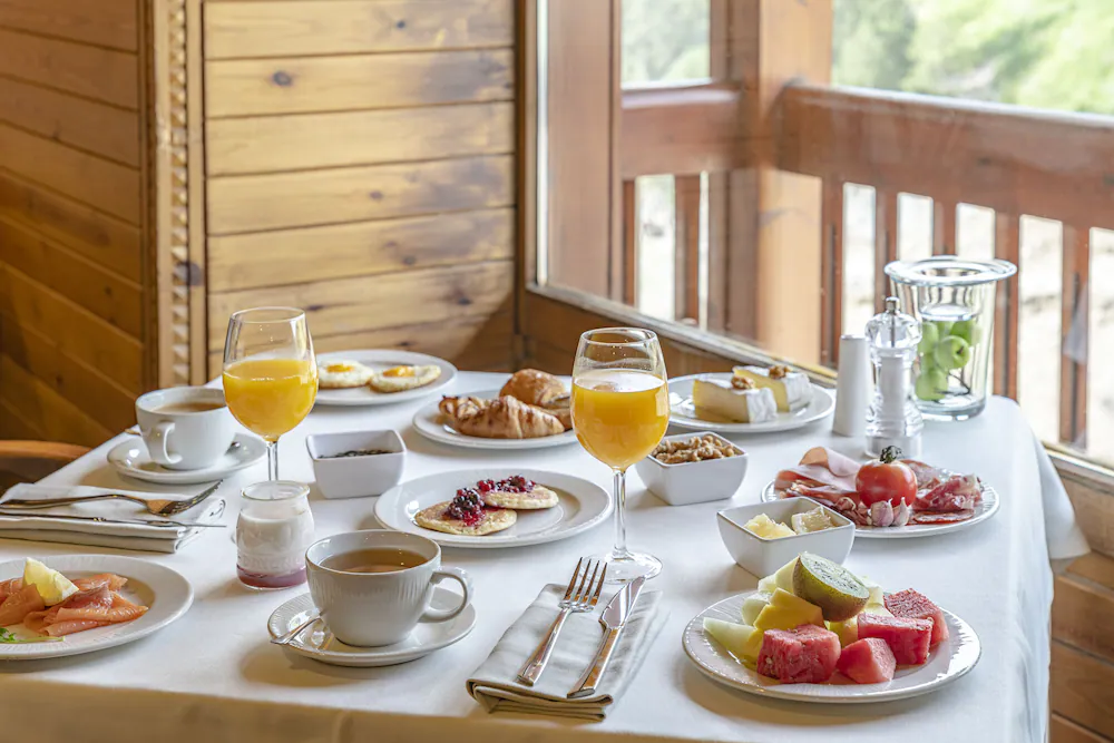 Breakfast buffet