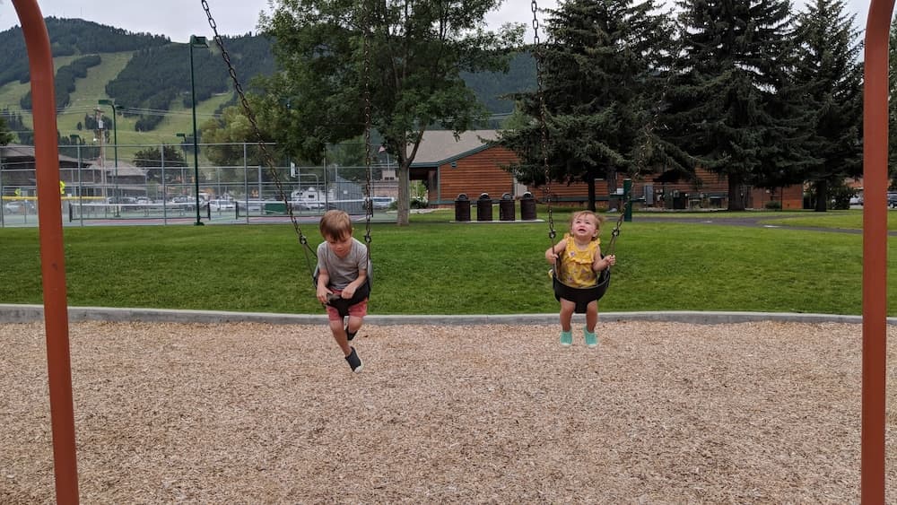 Children's play area - outdoor