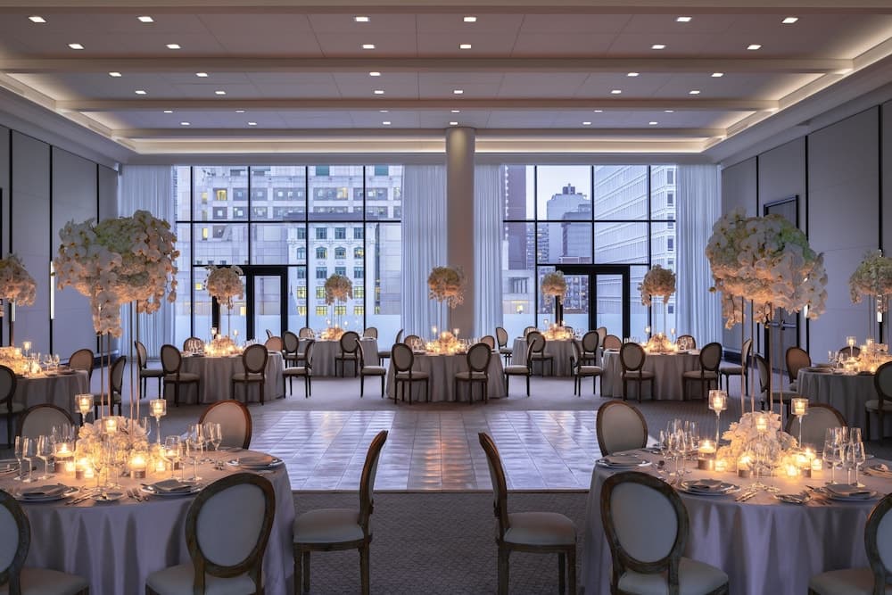 Indoor wedding