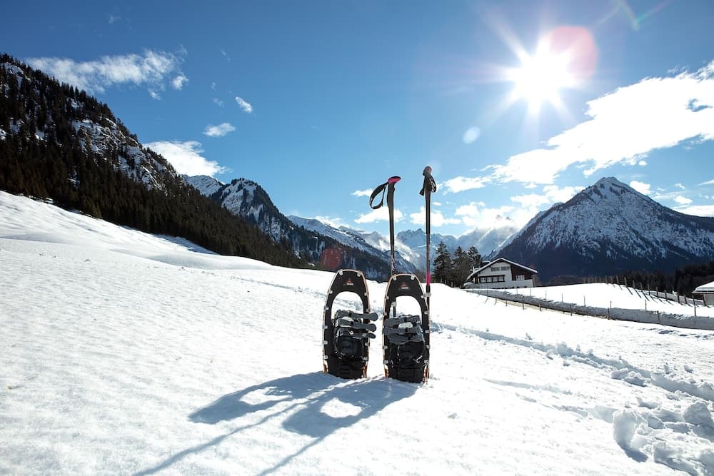 Snowshoeing