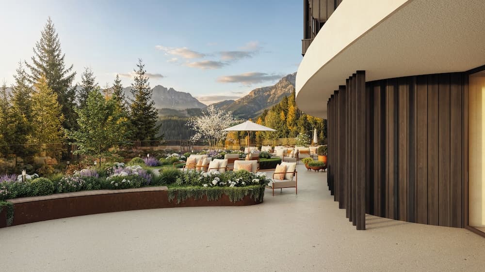 Rooftop terrace