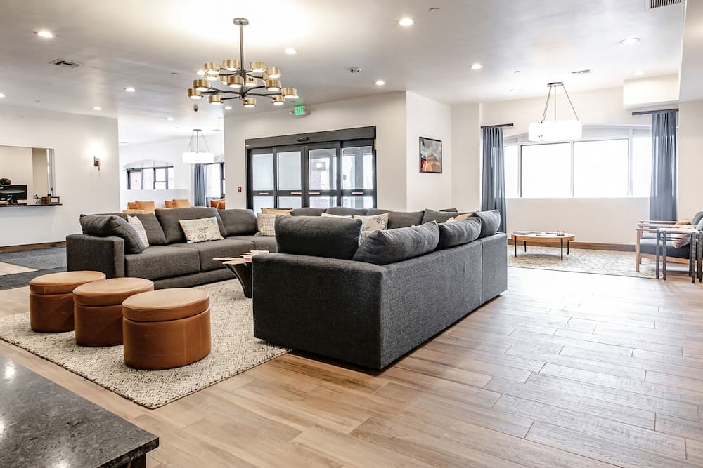 Lobby sitting area