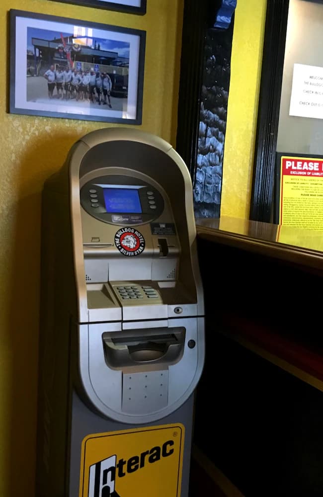 ATM/banking on site