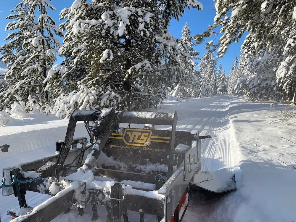Snowshoeing
