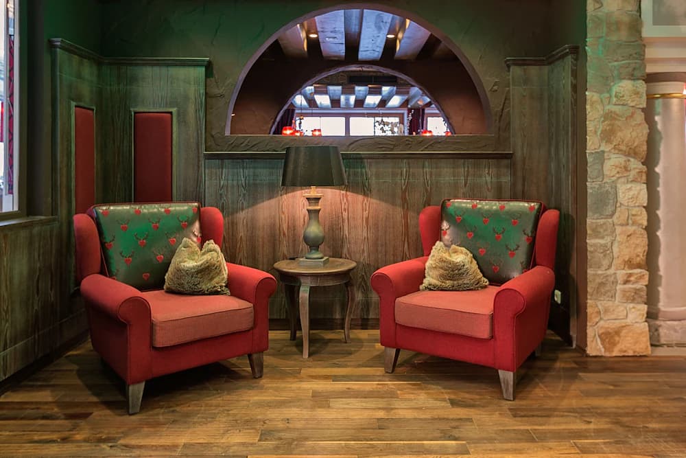 Lobby sitting area