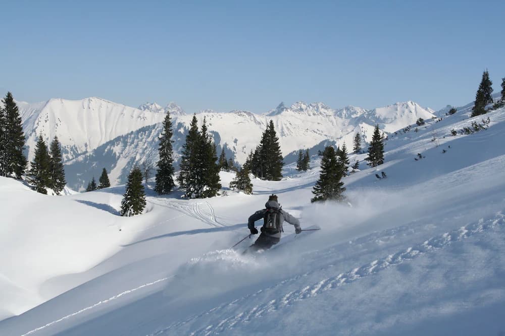 Skiing