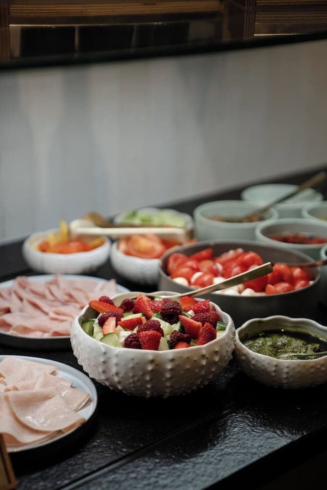 Breakfast buffet